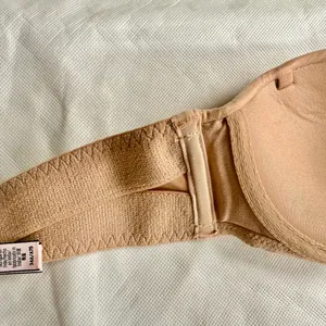 NWOT Victoria's Secret Body by Victoria Lined Strapless Bra, Size 34A, Praline thumbnail 5