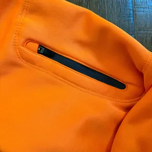 RUSSEL ATHLETIC blaze orange hoodie, size M thumbnail 7