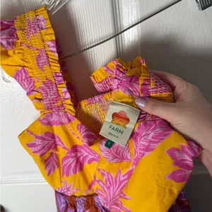 Farm Rio NEW Mixed Tropical Swing Mini Dress S thumbnail 5