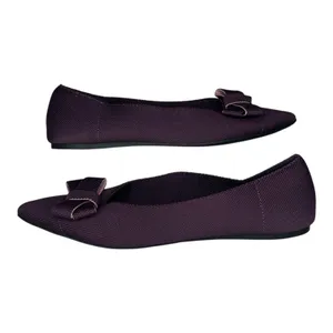 41Hawthorn (7.5) Oaklyn Knit Ballerina Flat - Stitch Fix Bow Detail Slip On Knit thumbnail 3