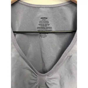 SKIMS NWOT Seamless Sculpt Tank Top Sz Medium Color Steel Blue thumbnail 6