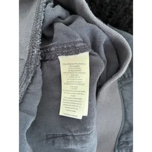 Faherty Brand Arlie Day Pants Navy Blue Linen Tencel Joggers Women Large thumbnail 5