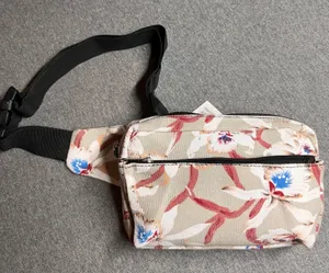 Floral Print‎ Fanny Pack Belt Bag Small Pouch Travel Waist Bag thumbnail 1