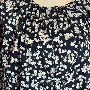 J.Crew Tie-waist tunic dress in little blooms S thumbnail 6