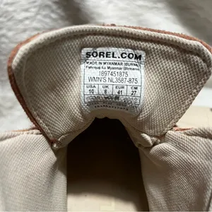 SOREL Out N About Duck Rain Boots Pink & White Size 10 Women's thumbnail 6