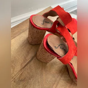 Free People Brooke Platform High Heel Shoes Sz 36 Sz 6 thumbnail 4