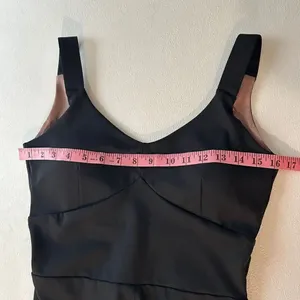 H&M Sport Black One-Piece Jumpsuit Size M | Activewear Bodysuit Yoga Pilates Rom thumbnail 4