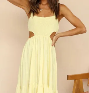 Yellow Fortunate One Dress thumbnail 1