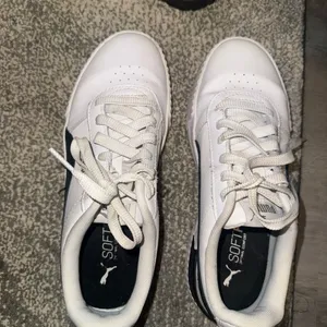 Puma Womens White and Black Sneakers thumbnail 2