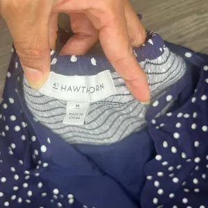 41 Hawthorn Navy and White Mini Dress thumbnail 6