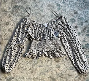 Sincerely Jules Smocked Blouse thumbnail 1