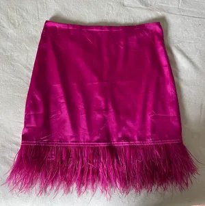 Nyla Skirt Pink Feather Skirt thumbnail 2