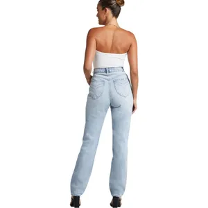 ROLLA’S Elle Super High-Rise Relaxed Jeans in G’Day Mate Wash Size 24 thumbnail 9