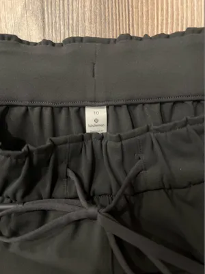 lululemon Dance Studio mid rise Graphite Grey Relaxed Track lightweight pants thumbnail 4