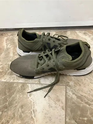 New Balance 247 olive green sneakers thumbnail 5