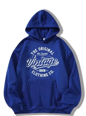Blue Hoodie Size XL thumbnail 1