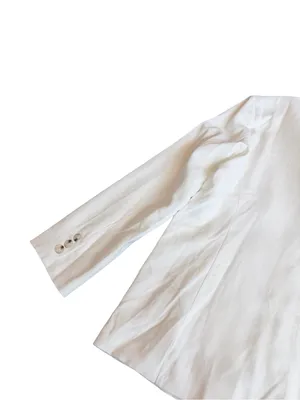 Tuckernuck Studio McGee White Linen Blend Blazer Pockets XX-Large Women's NWT thumbnail 11
