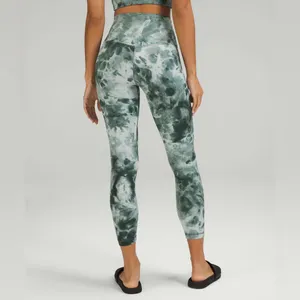 lululemon Align High-Rise Pant 25" Diamond Dye Starlight Smoked Spruce Size 2 thumbnail 3