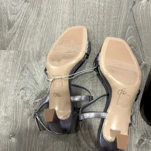 Naturalizer Galaxy Blue Silver Women's Strappy Heels Size 6.5 thumbnail 5