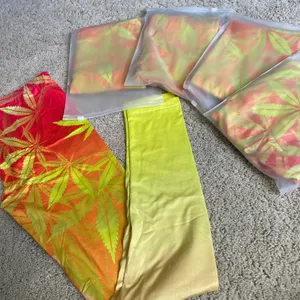 Weed print digital 3D 420 legging Multiple thumbnail 4