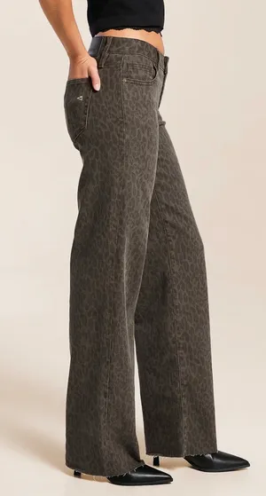 Buckle Jeans Hidden Cheetah print Blake pants thumbnail 2