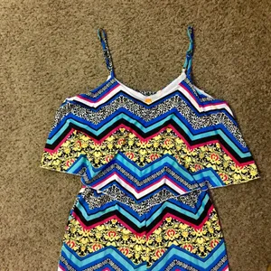 Magic Colorful Jumpsuit Sz M Gently Used thumbnail 7