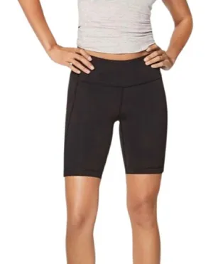 Lululemon Sweat Your Heart Out Short 8” inseam Black size 6 thumbnail 1