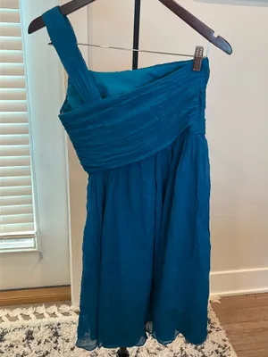 J.Crew Blue Dress Sleeveless. Size 4 thumbnail 2