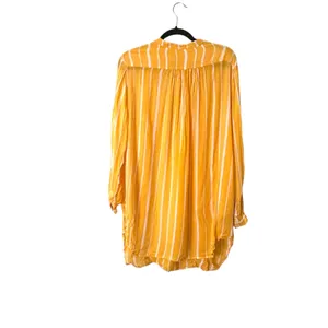 INDAH Striped Long Sleeve Tunic Yellow‎ Small thumbnail 3