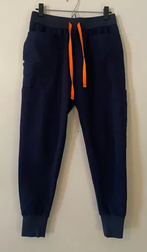 FIGS Navy Blue Zamora Jogger Scrub Pants Uniform Nurse Doctor Women's size Small thumbnail 1
