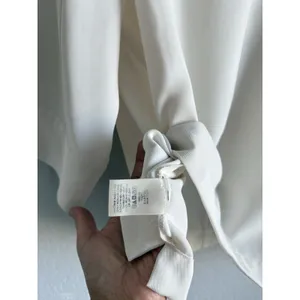Ann Taylor Women's Wide Dolman Sleeves Ivory Top Blouse Size Large Casual Office thumbnail 9