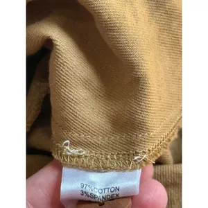 Lumiere utility Tan Short Sleeve Button Down Romper Women's Size Small thumbnail 11