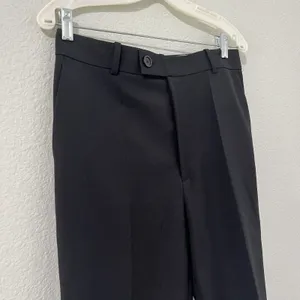 Helmut Lang Black Trouser Pants Size 6 Career Work High rise thumbnail 2