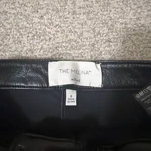 Aritzia Wilfred Leather Melina Pants thumbnail 3