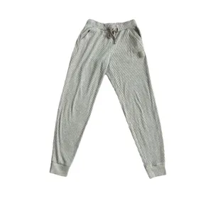 Alo Muse Set Hoodie & Joggers Ribbed Gravel Heather Size Small thumbnail 7