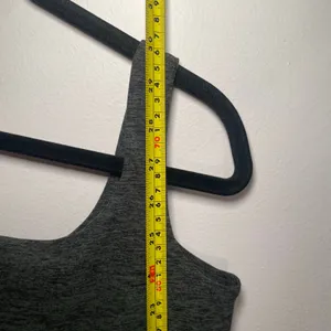 Beyond Yoga One and Only Heathered Gray One Strap Mini Dress Athleisure Small thumbnail 10