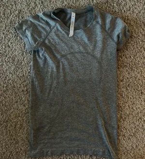 Lululemon Gray Swiftly Tech Short Sleeve thumbnail 1