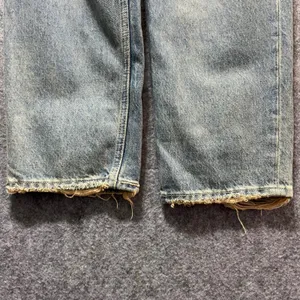 Arizona Jeans Low‎ Rise Dad Jeans Distressed Ripped Denim Light Wash Size 4 thumbnail 5