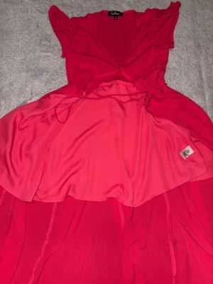 LULU’s Wrap Maxi Dress with Tie Waist size small thumbnail 7