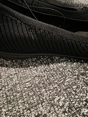 Womens 5.5 NWOT Chinese Laundry Black Knit Ballet Flat Slip On Shoes thumbnail 11