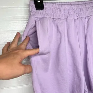 Sweaty Betty Women's After Class Shorts Lilac Purple Size 4 High Waist Casual thumbnail 6