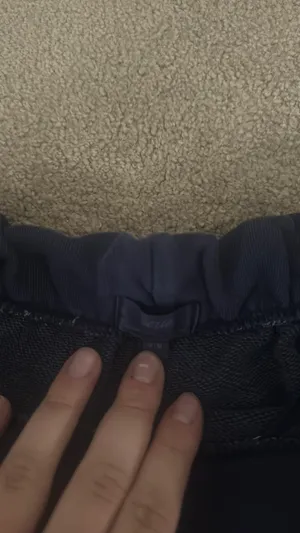 Aerie navy blue sweat shorts thumbnail 2
