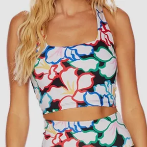 Beyond Yoga Floral Katya Sports Bra thumbnail 1
