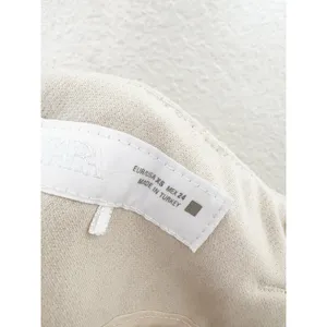 Zara Oyster Cuffed Wide Leg Trousers Size XS Minimalist Chic Relaxed 1478/234 thumbnail 6