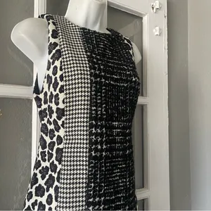 ALICE + OLIVIAClyde Patchwork Shift Dress‎ thumbnail 10