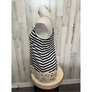 Stripped blouse White thumbnail 2