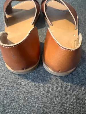 Merona Brown Crisscross Slide Sandals thumbnail 3