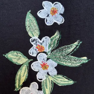 VTG Copa Cabana 3X South Beach Tropical Maxi Dress‎ Palm Tree USA Art to Wear thumbnail 8