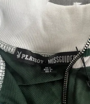 Playboy Cropped Missguided Sweatshirt thumbnail 3