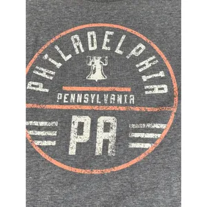 Salt Creek Sweatshirt Size XL Gray Pink Sleeves Philadelphia Logo New With Tag thumbnail 3